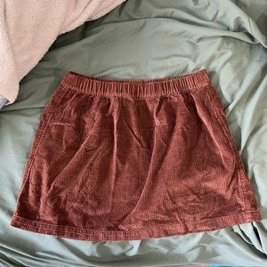 Corduroy Skirt